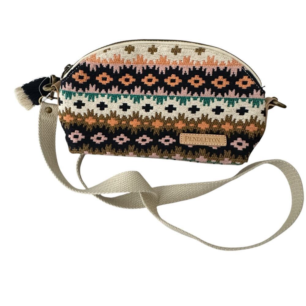 Pendleton Crossbody Aztec Zipper Small Multicolor… - image 1